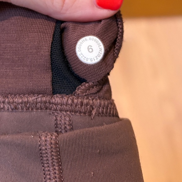 Lululemon Women’s Energy Bra High Neck Long Line Tough Size 6 Dark Oxide - Picture 7 of 12